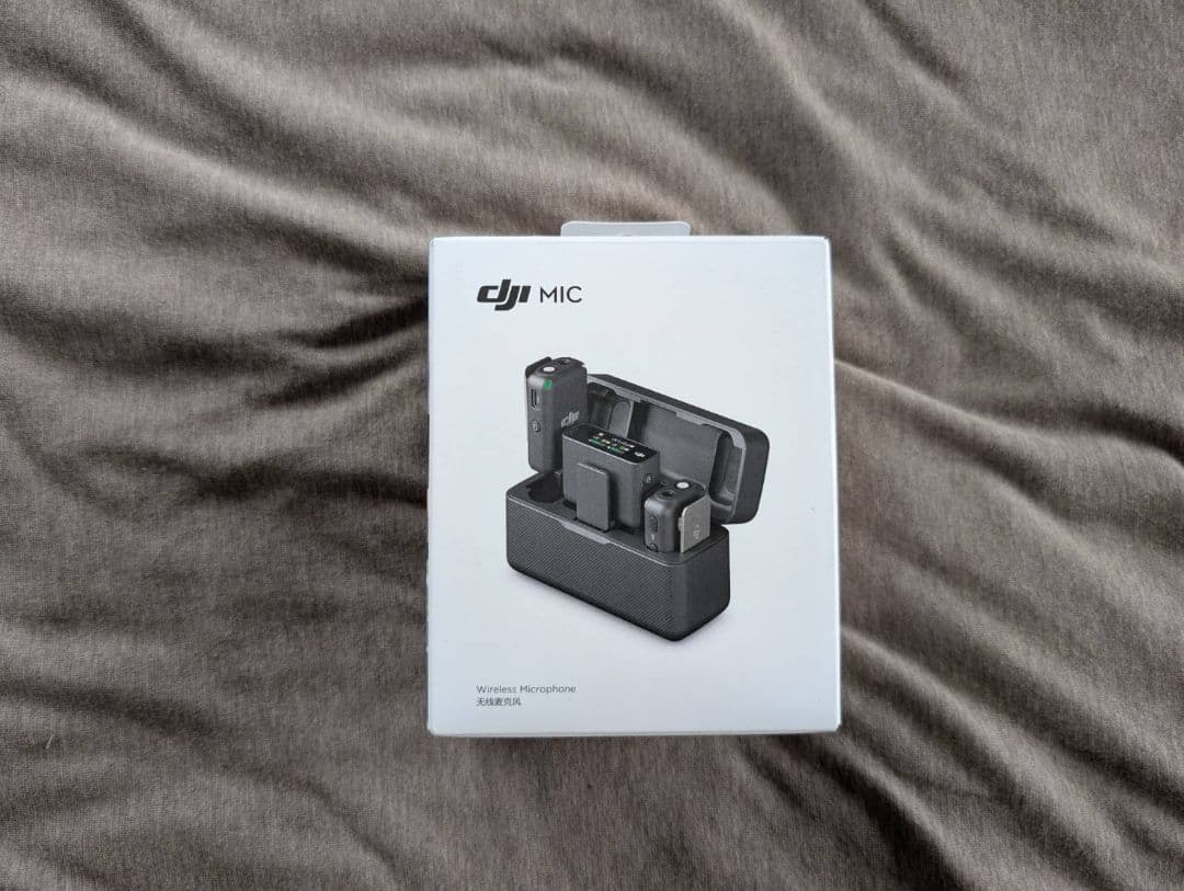 DJI MIC ワイヤレスマイク 充電ケース付き