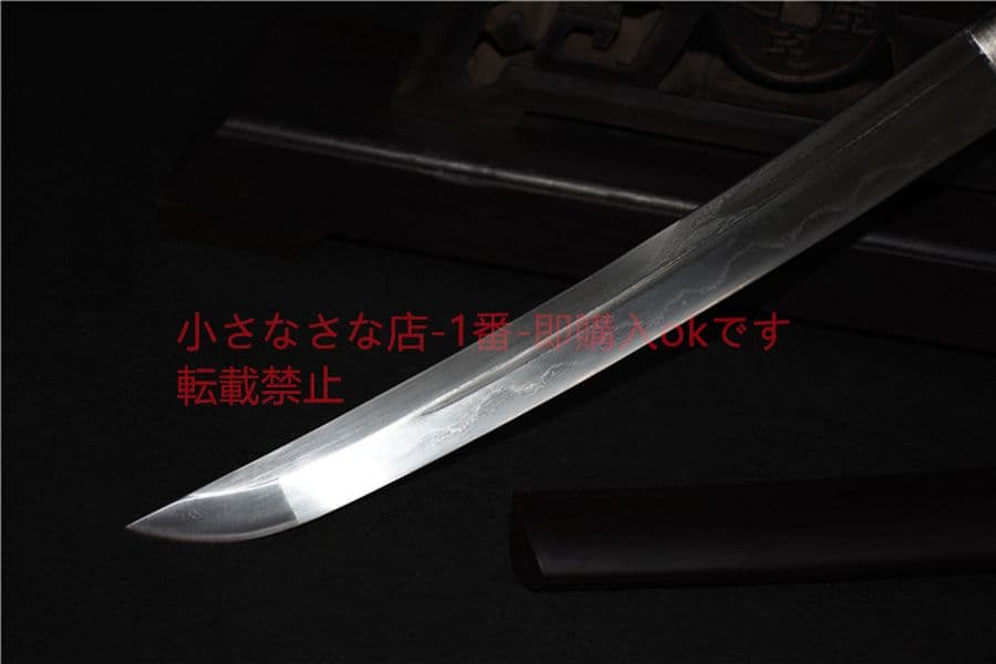 武具　刀装具　日本刀　模造刀　 肋差   短刀 黒檀