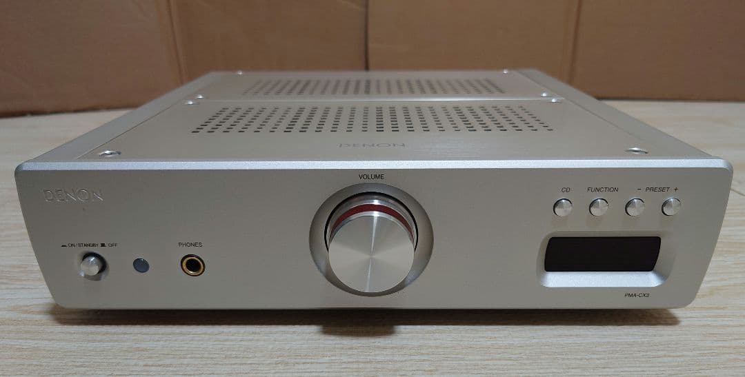 DENON PMA-CX3 アンプ シルバー