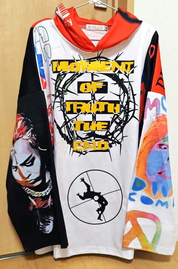 【お値下げ中！！】BIGBANG　G-DRAGON　ビッグシルエットパーカー