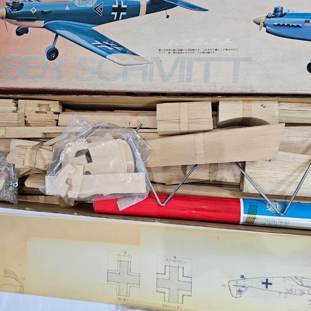 【激レア】 生田無線飛行機研究所 ムスタング メッサーシュミット RCキット