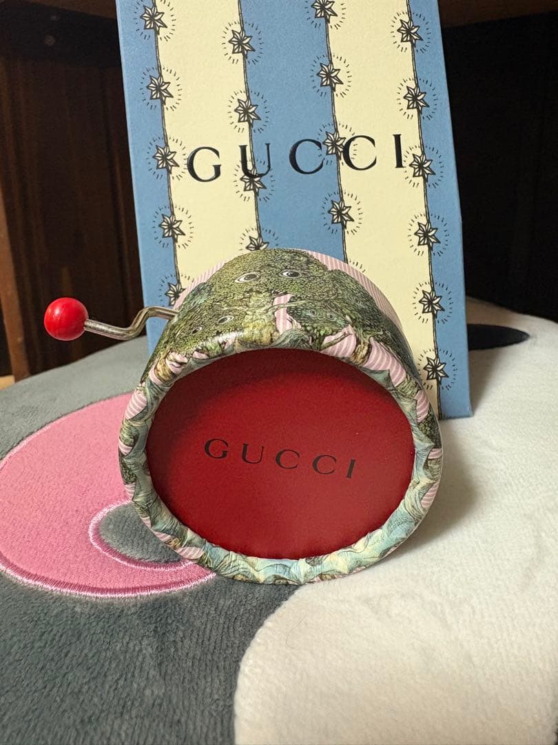 ヒグチユウコ GUCCI コラボオルゴール 未使用美品