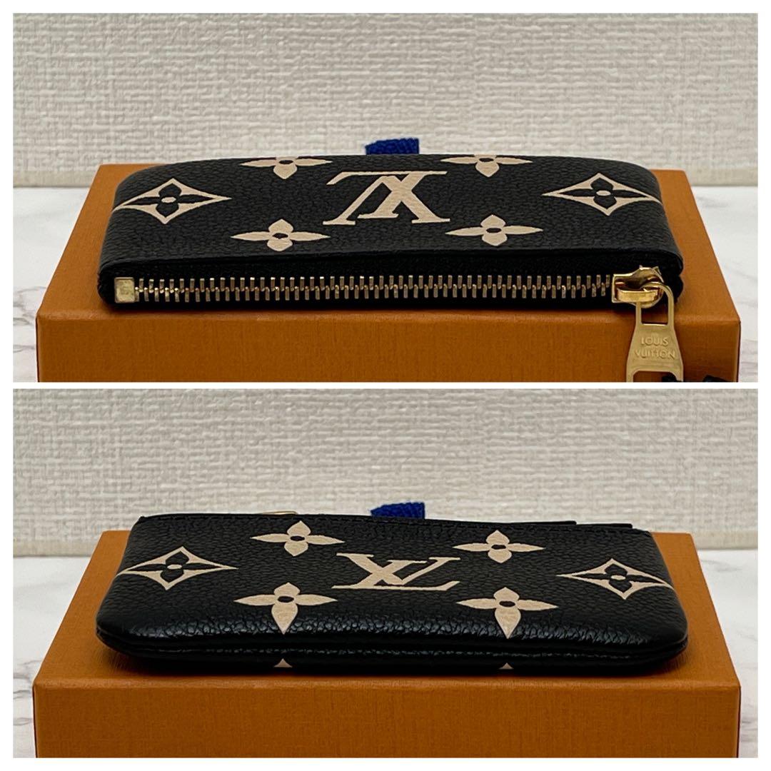 ルイヴィトン カードキーケース ポシェット・クレ ケース 現行品 ブラック