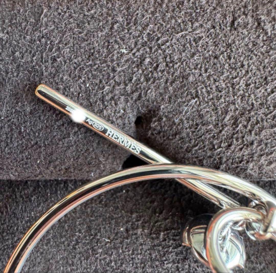 エルメス　フープピアス　ループ　MM 新品未使用