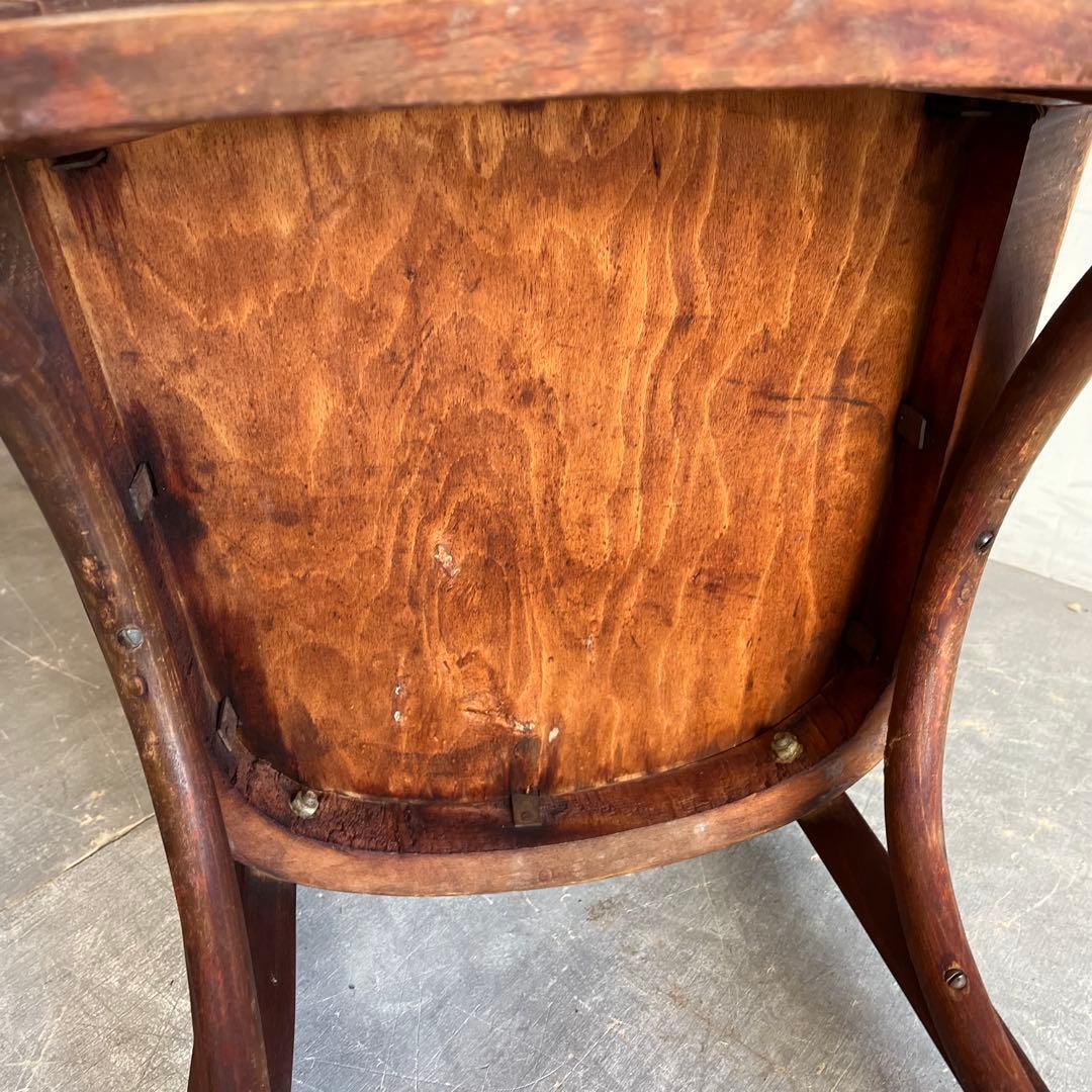 アンティーク 椅子 チェア スツール 置き台 飾り台 レトロ シャビー ②