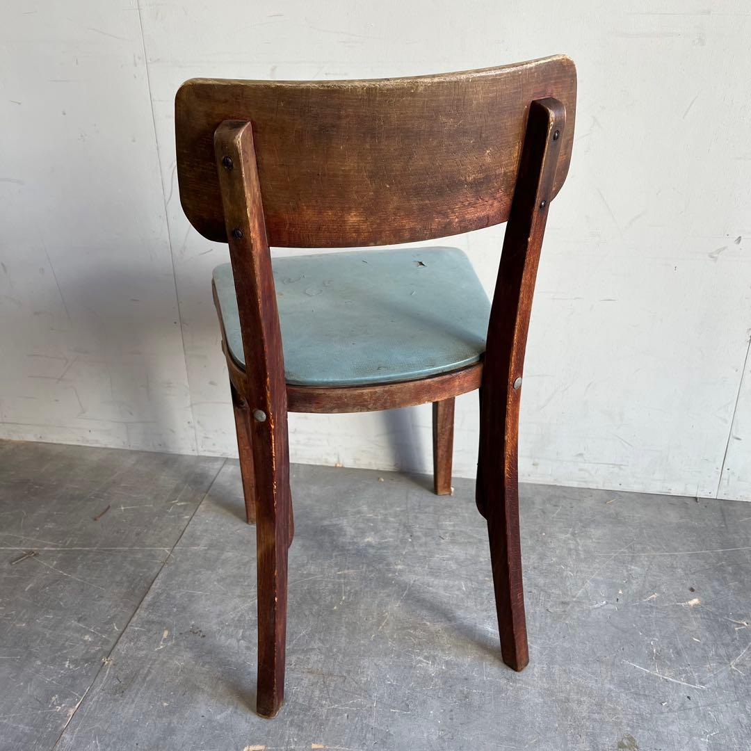 アンティーク 椅子 チェア スツール 置き台 飾り台 レトロ シャビー ②