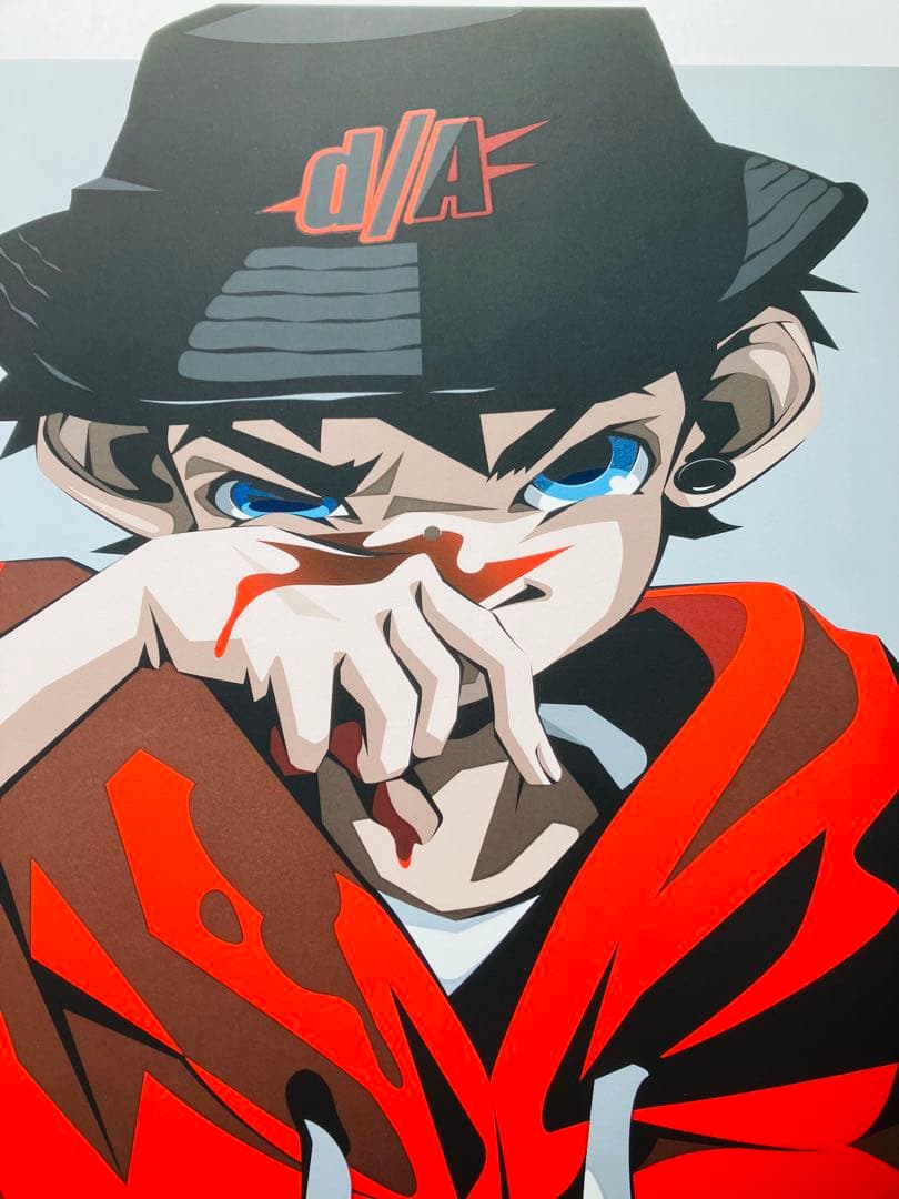 松浦浩之　d/A シルクスクリーン　版画