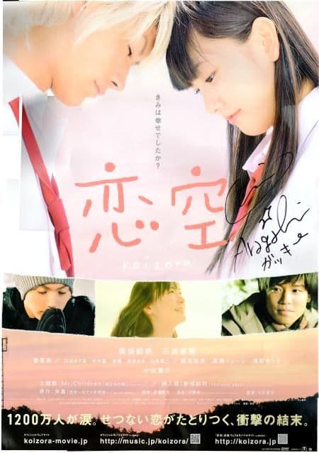 期間限定値下げ！新垣結衣 直筆サイン入りポスター 当選品 ガッキー 恋空