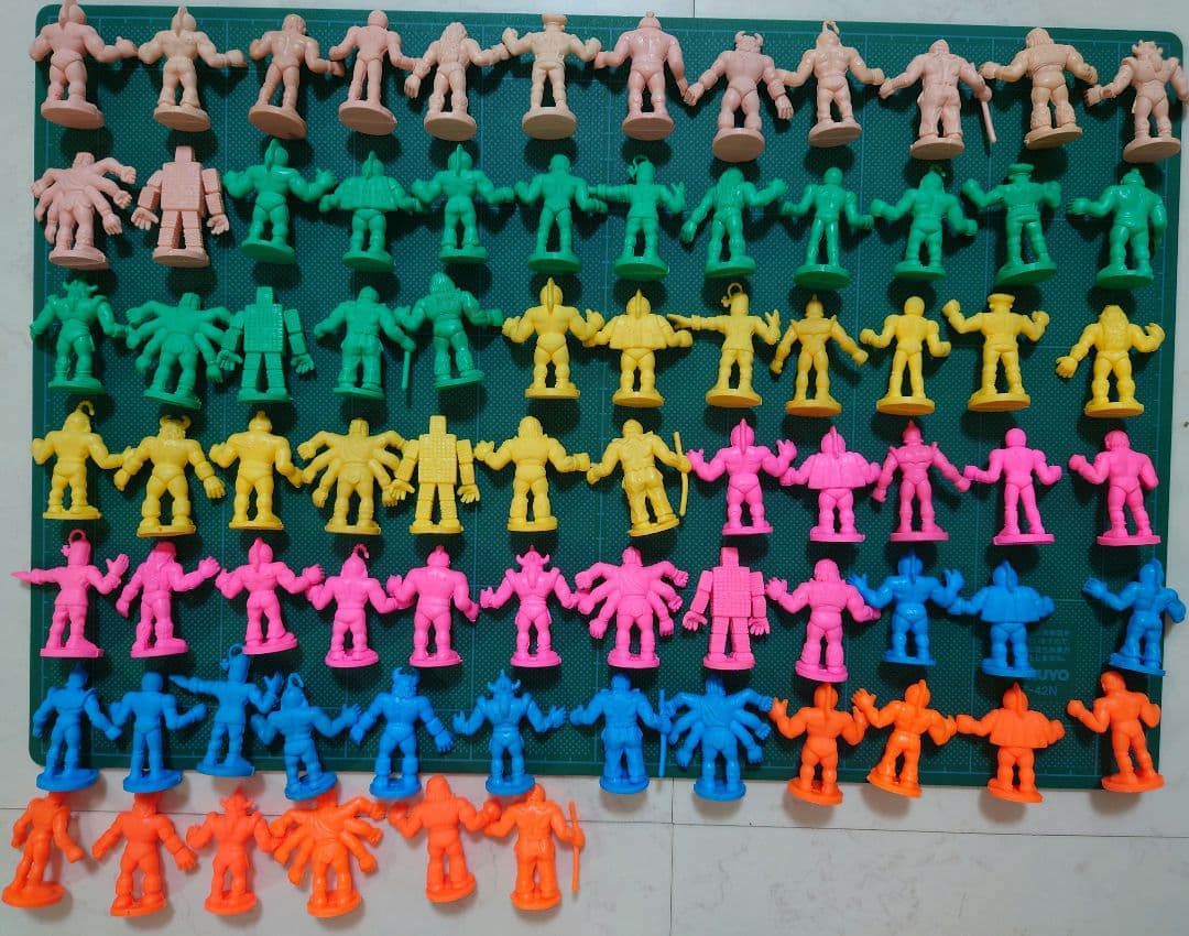 【78体・おまとめ・台座付き・キン消し・キン肉マン】