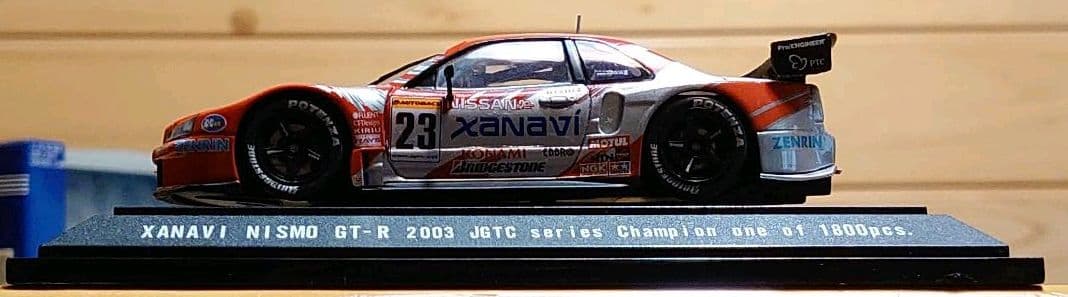 エブロ　XNAVI NISMO GT-R 2003 JGTC Champion