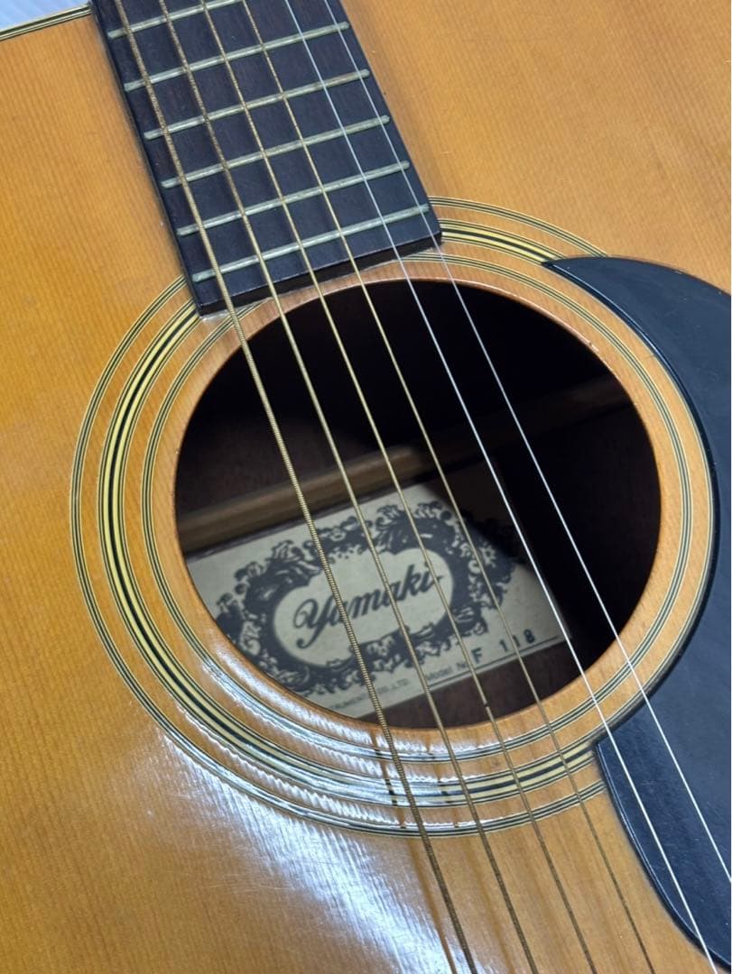 YAMAKI ヤマキ F118 アコースティックギター ハードケース付き