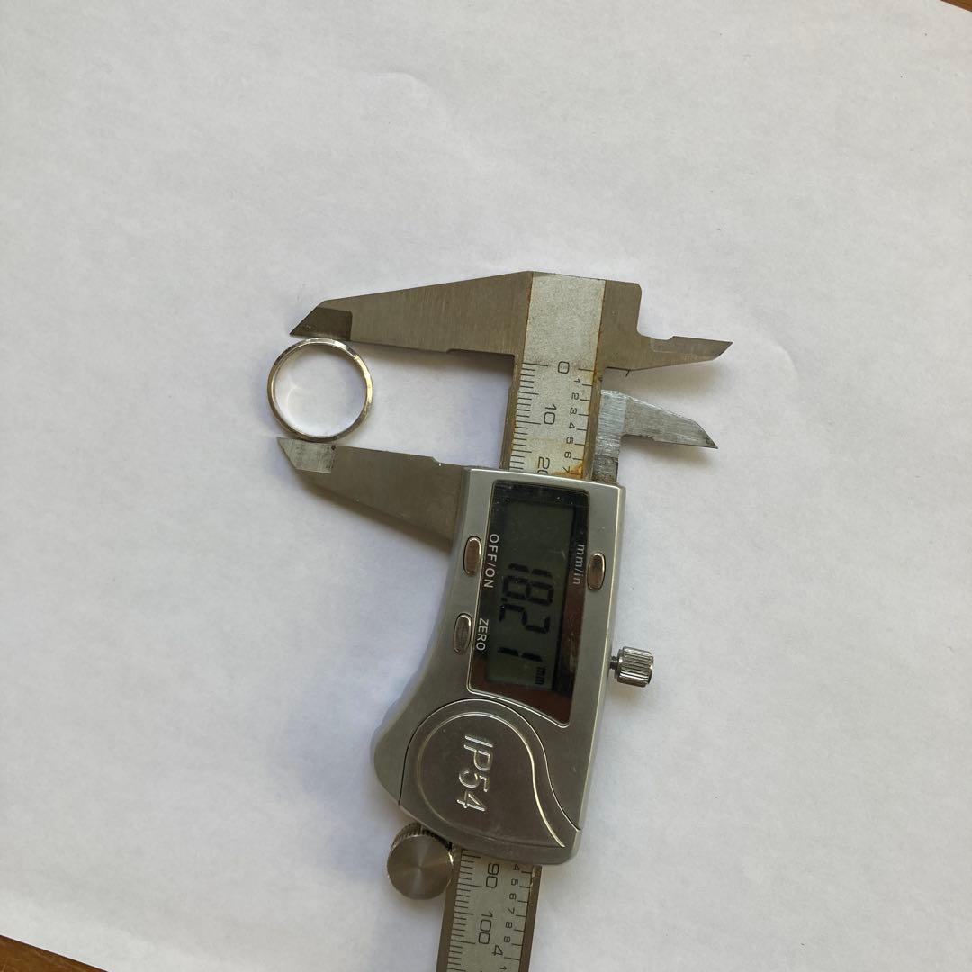 さ*そ様 ビンテージ Pt900 刻印 2.8g 矢と星リング 8号 指輪 プラ