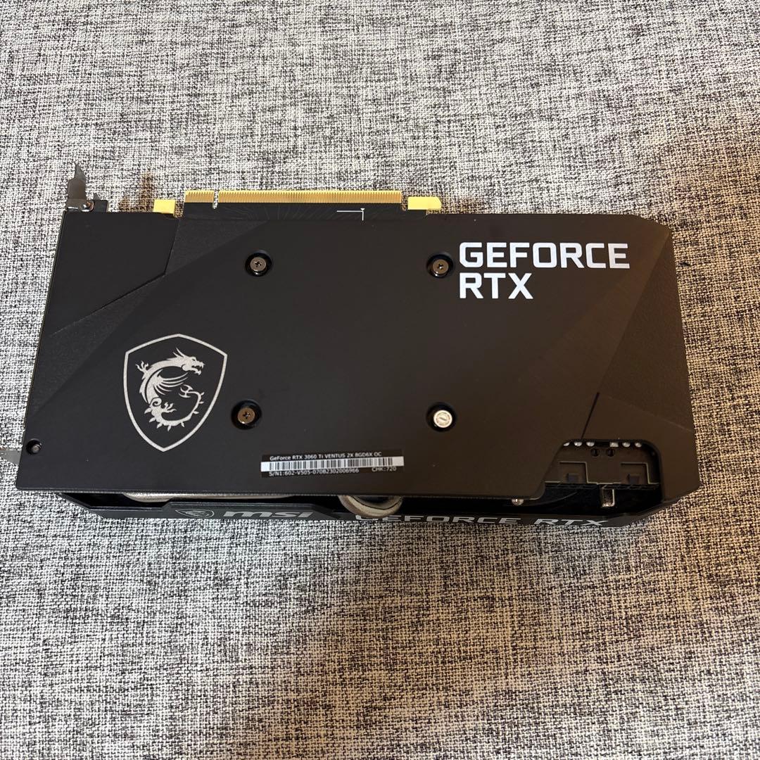グラフィックボード・グラボ・ビデオカード GeForce RTX 3060 Ti VENTUS 2X 8GD6X OC