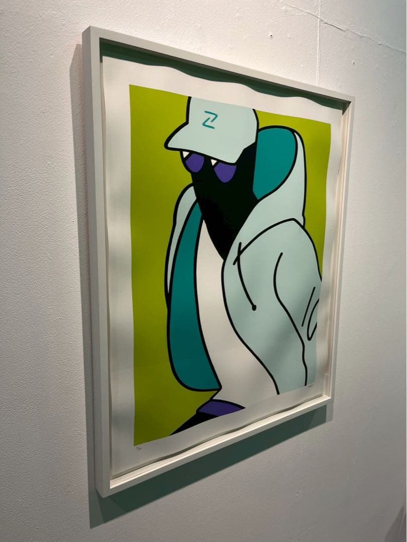 谷口小夏 minor role(green) 2021 シルクスクリーン