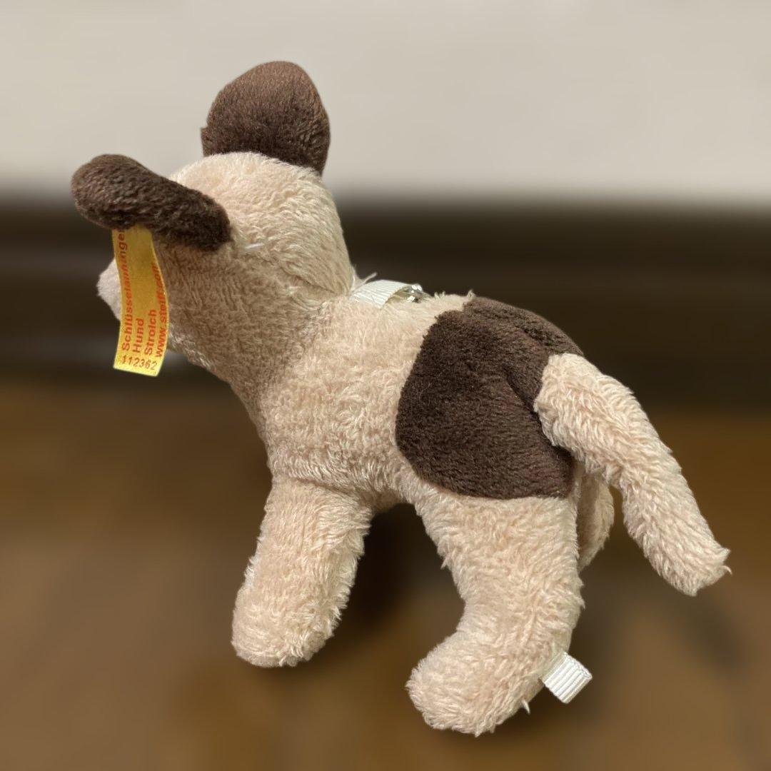 Steiff シュタイフ　犬　キーホルダー