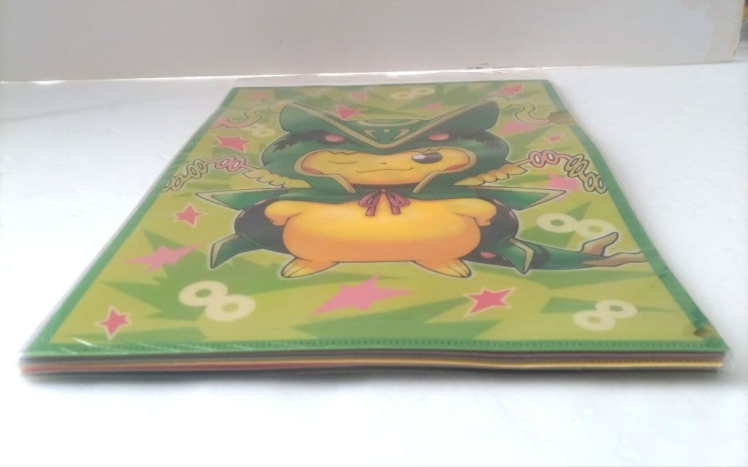ポケモンセンター メガポンチョを着たピカチュウ vol.2 A4 クリアファイル