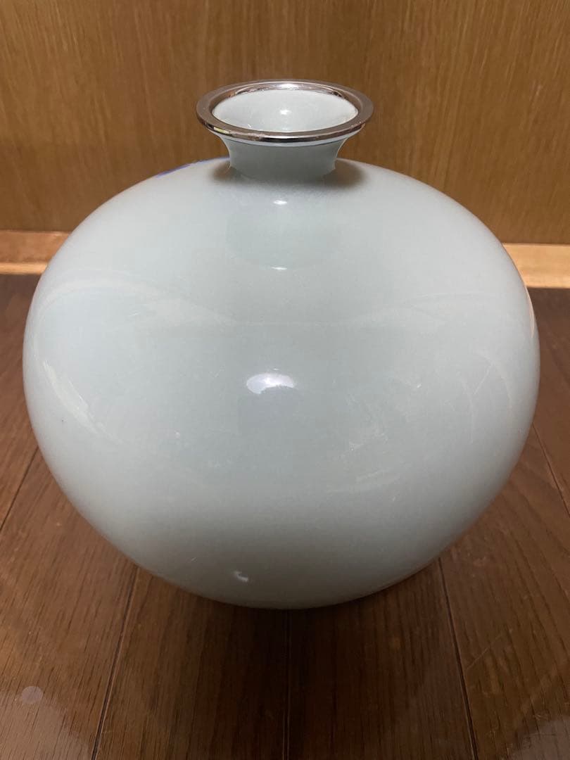 安藤七宝　花瓶　美品　ピンホールあり