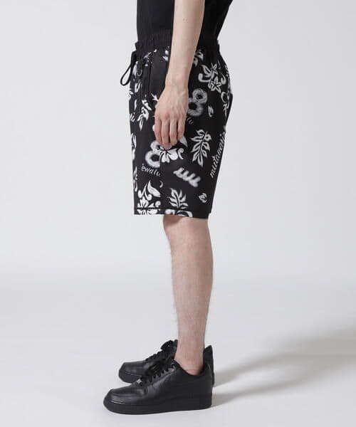 【美品】muta MARINE/ムータ マリン/総柄ラッシュハーフパンツ