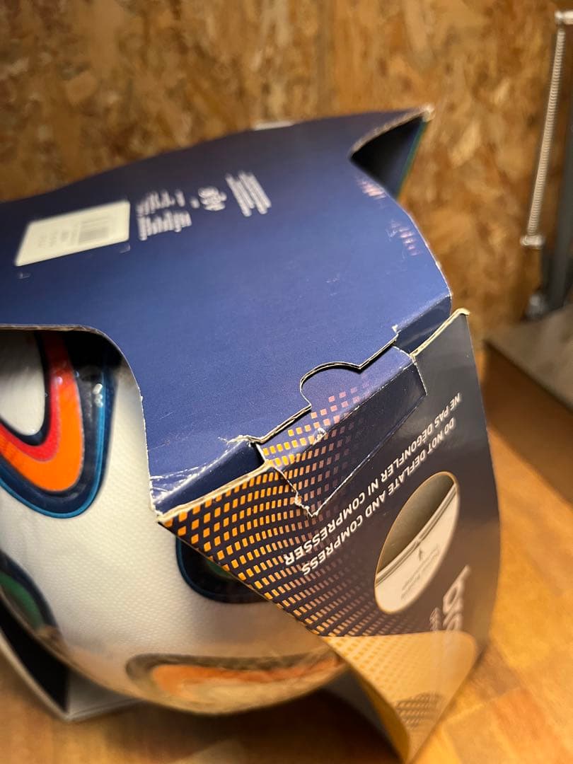 美品 adidas アディダス ブラズーカ 2014年W杯 公式球 5号球