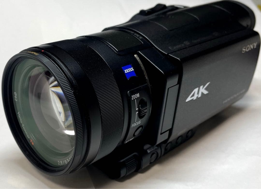 描写力に安心感・安定感!! ソニー 4K ビデオカメラ FDR-AX100