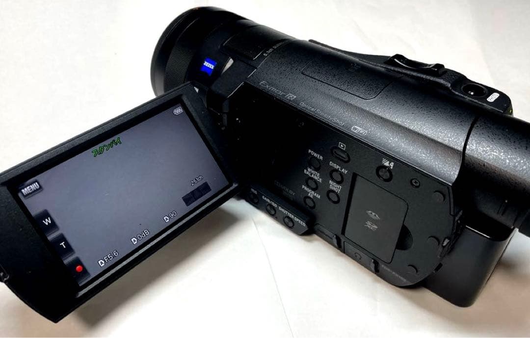 描写力に安心感・安定感!! ソニー 4K ビデオカメラ FDR-AX100