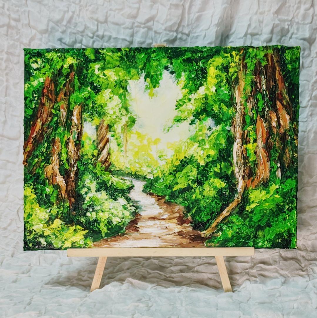 油絵 絵画 【樹海】