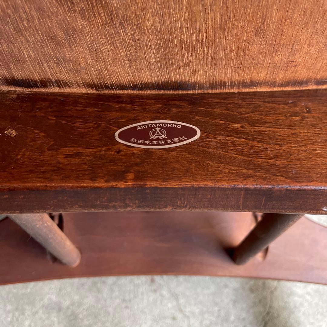 秋田木工　スタッキング スツール オールドビンテージ