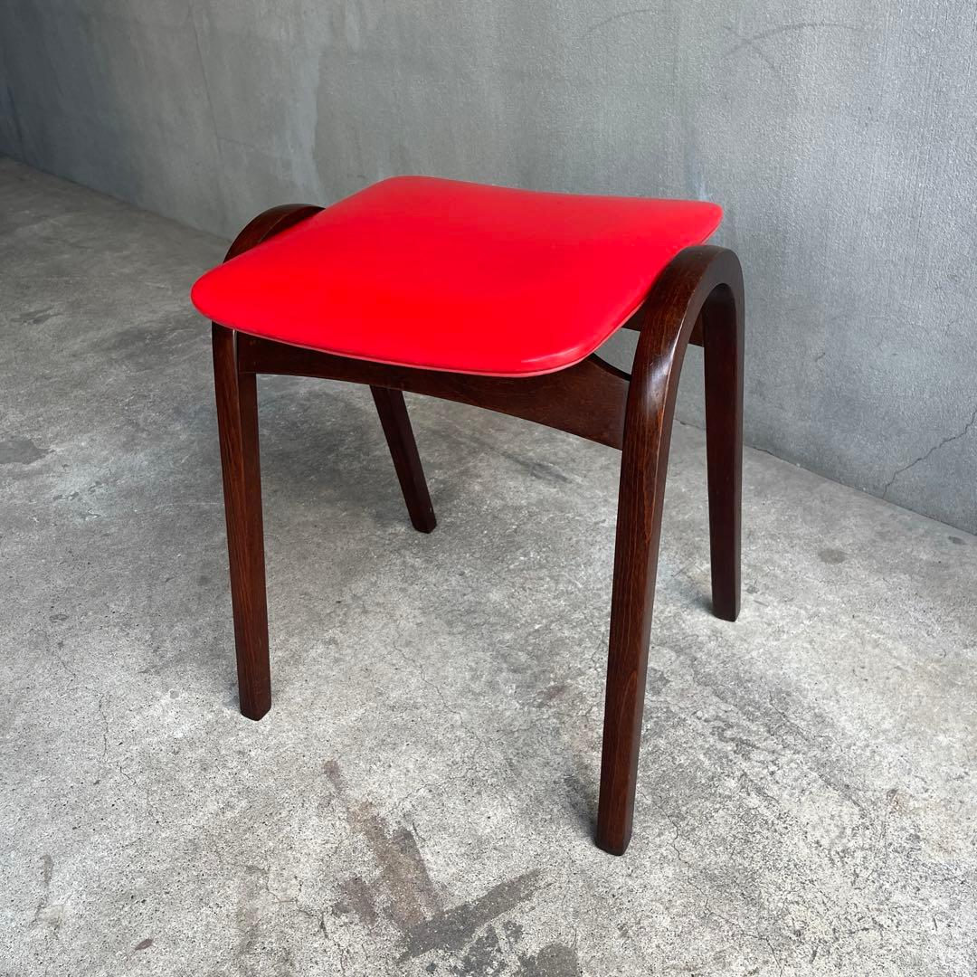 秋田木工　スタッキング スツール オールドビンテージ