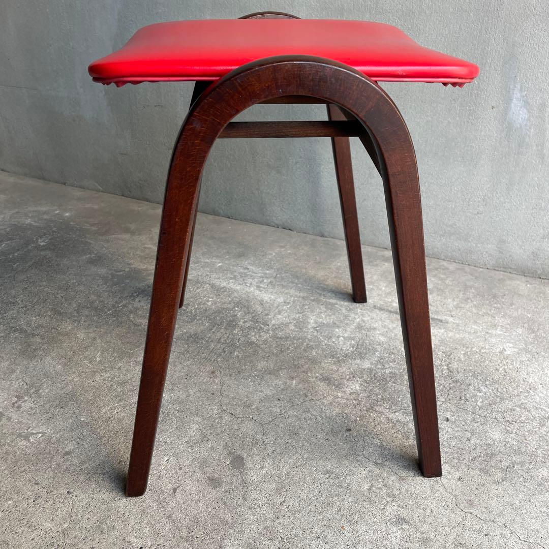 秋田木工　スタッキング スツール オールドビンテージ