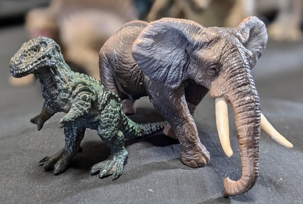 昭和レトロ恐竜（ツクダホビー）ソフビフィギュア９体セット＋２