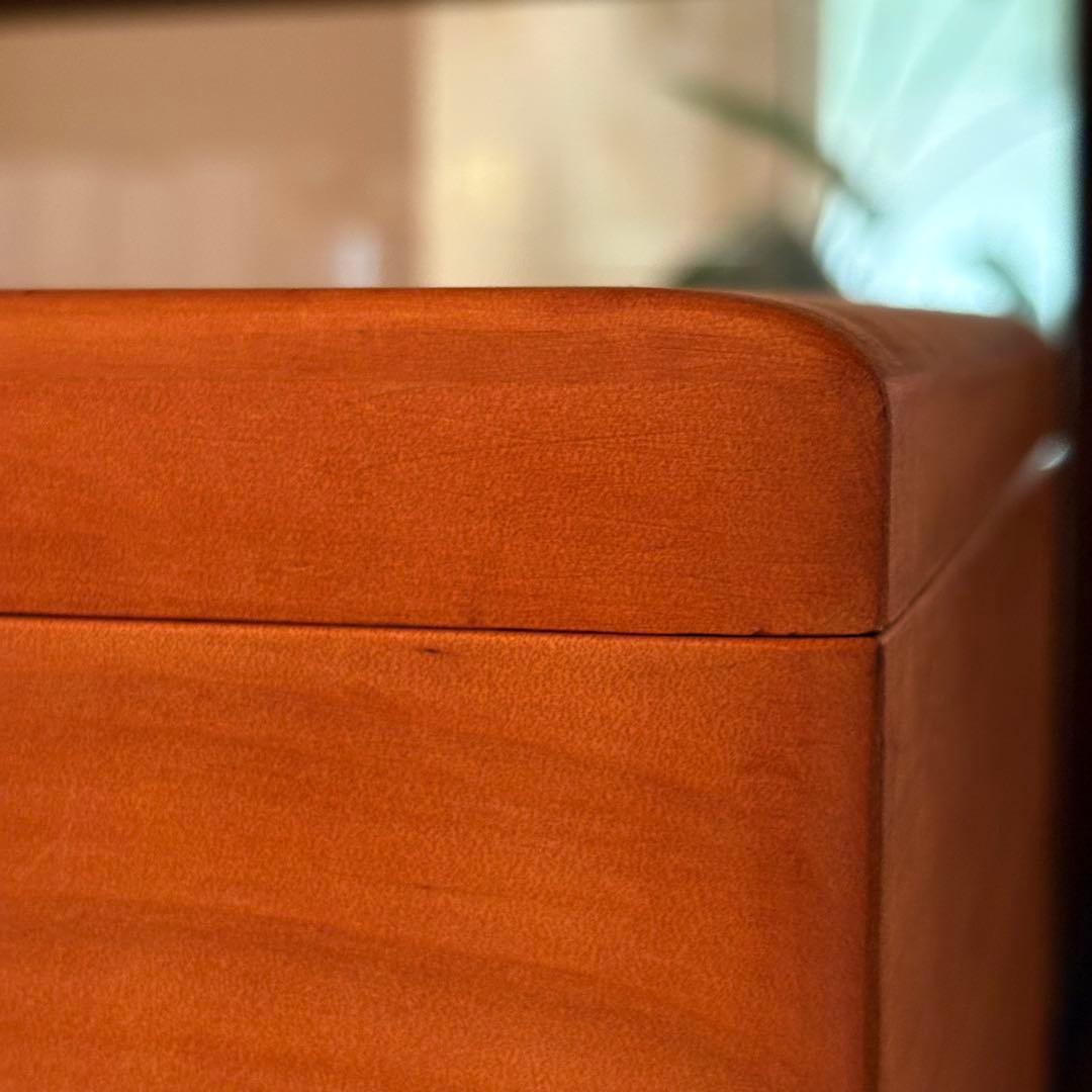 無垢材 × 真鍮 取っ手 ／丁寧な暮らしのための 木製 収納 チェスト