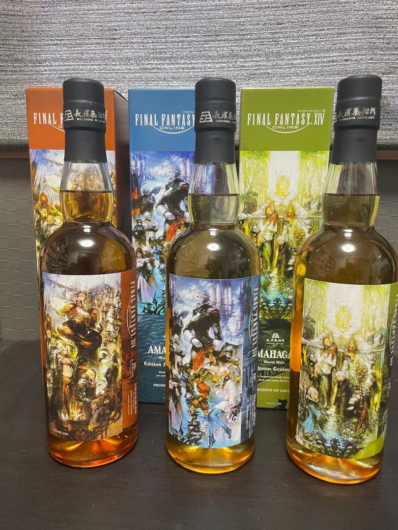 FINAL FANTASY XIV アマハガンウイスキー 3本セット