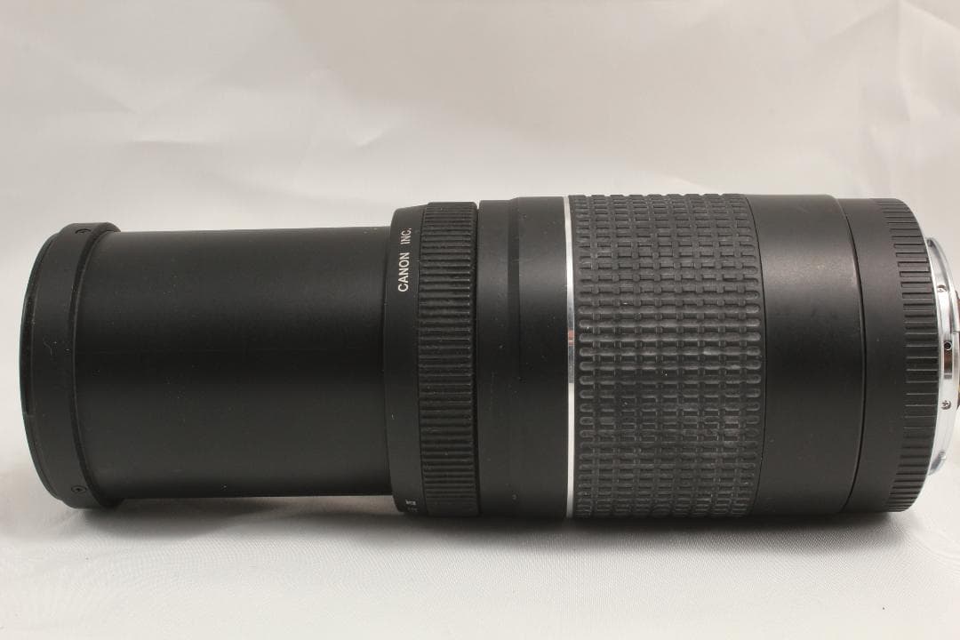 CANON EF 75-300 4-5.6 USM Ⅱ前後キャップ・フィルタ付き