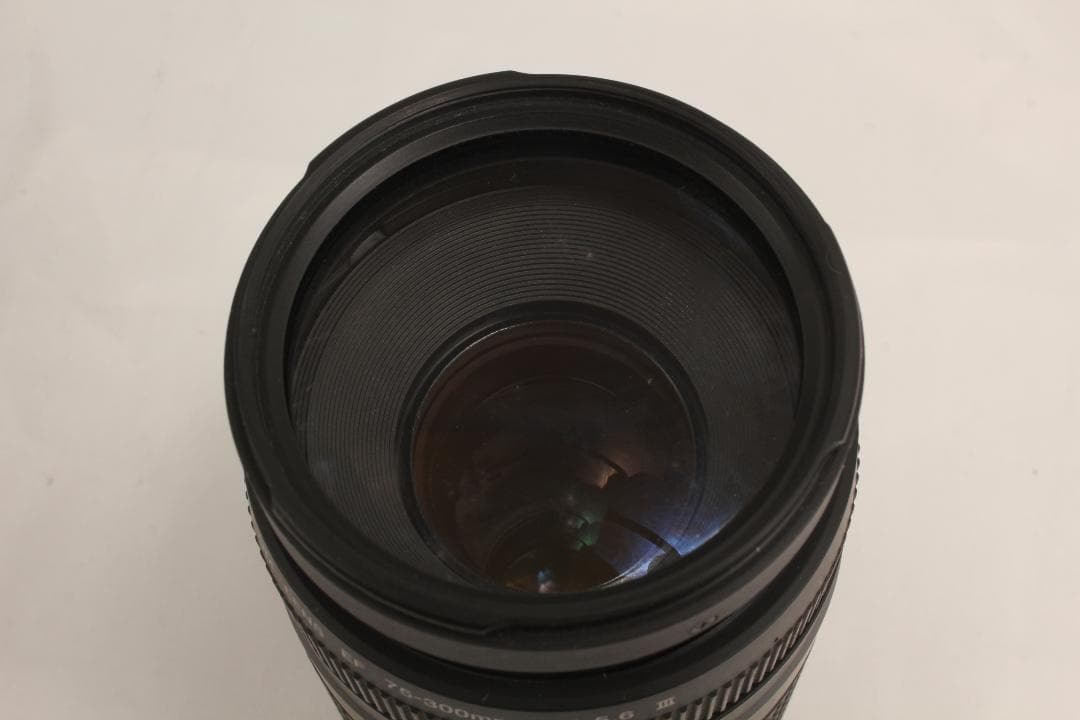 CANON EF 75-300 4-5.6 USM Ⅱ前後キャップ・フィルタ付き