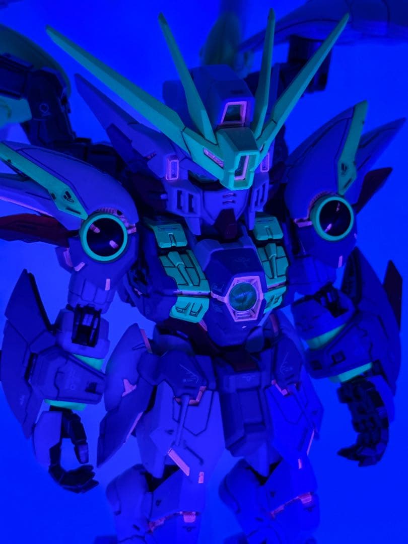 【バンダイ正規品・全塗装】MGSD ウイングガンダムゼロ EW 完成品