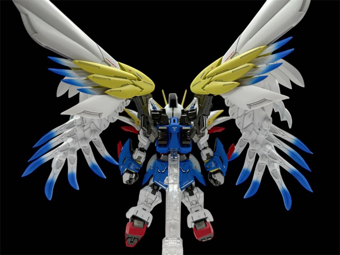 【バンダイ正規品・全塗装】MGSD ウイングガンダムゼロ EW 完成品