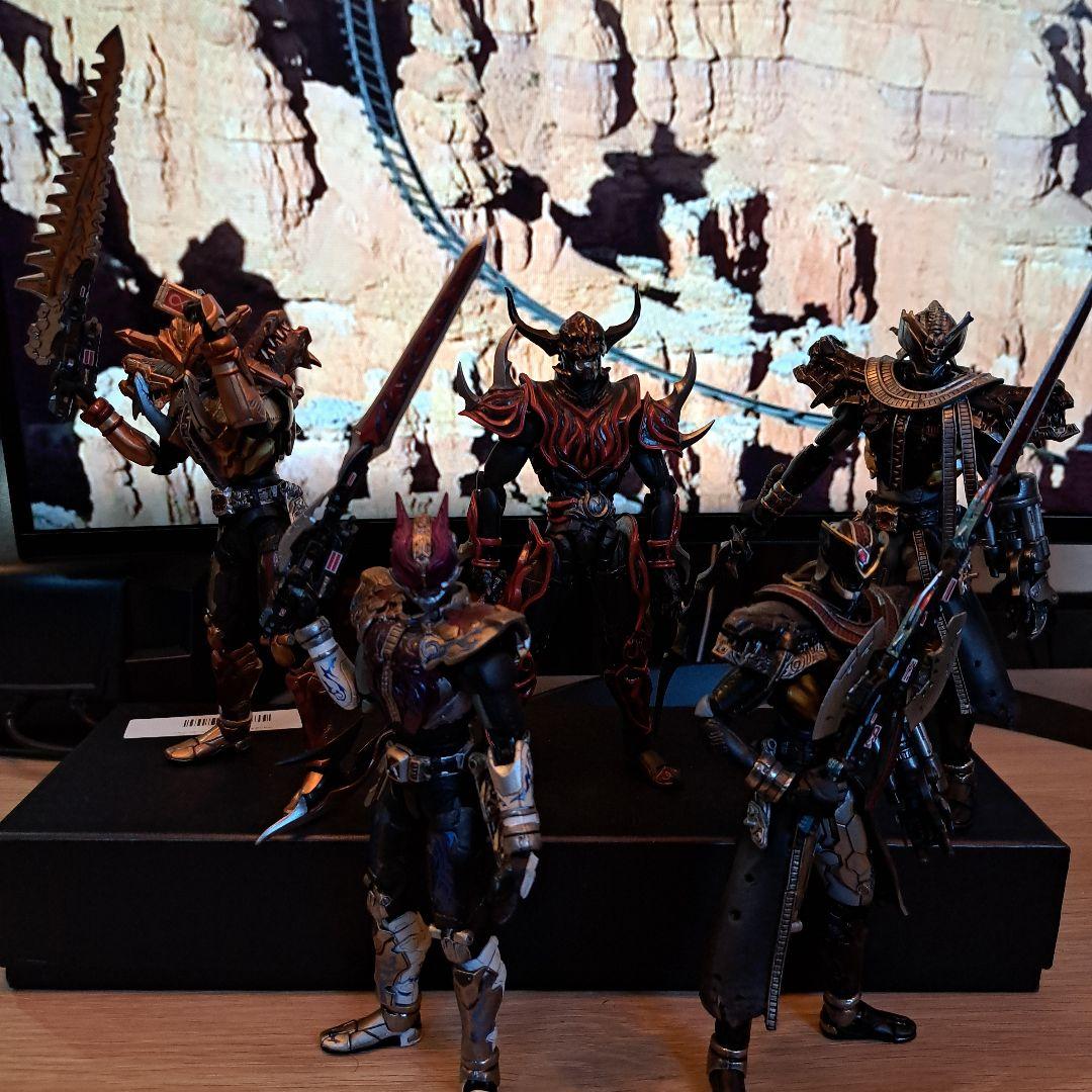 S.I.C.仮面ライダー 電王フィギュア　29体セットprize2体