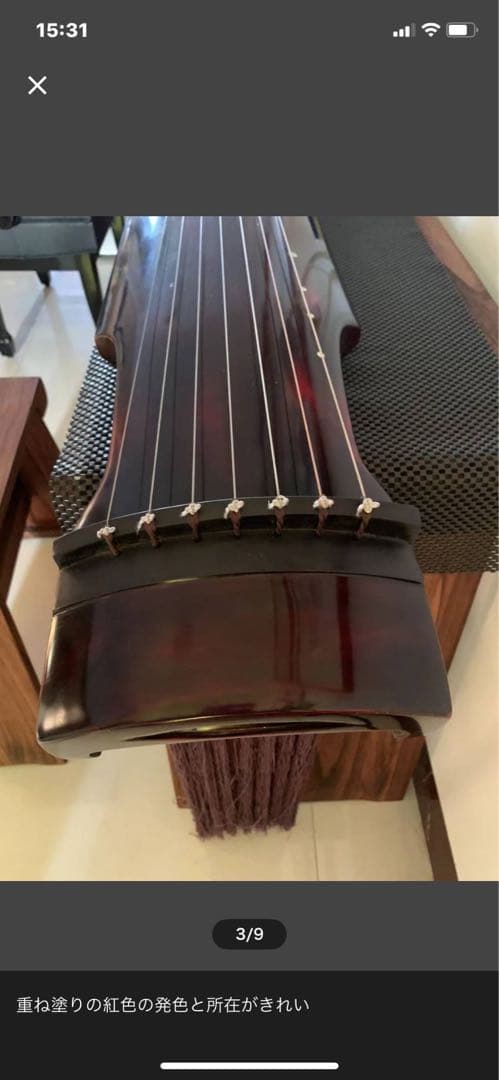 【新品★1点物】揚州☆欧陽南 監製、仲尼式ZhongNiShi演奏級古琴、稀少！