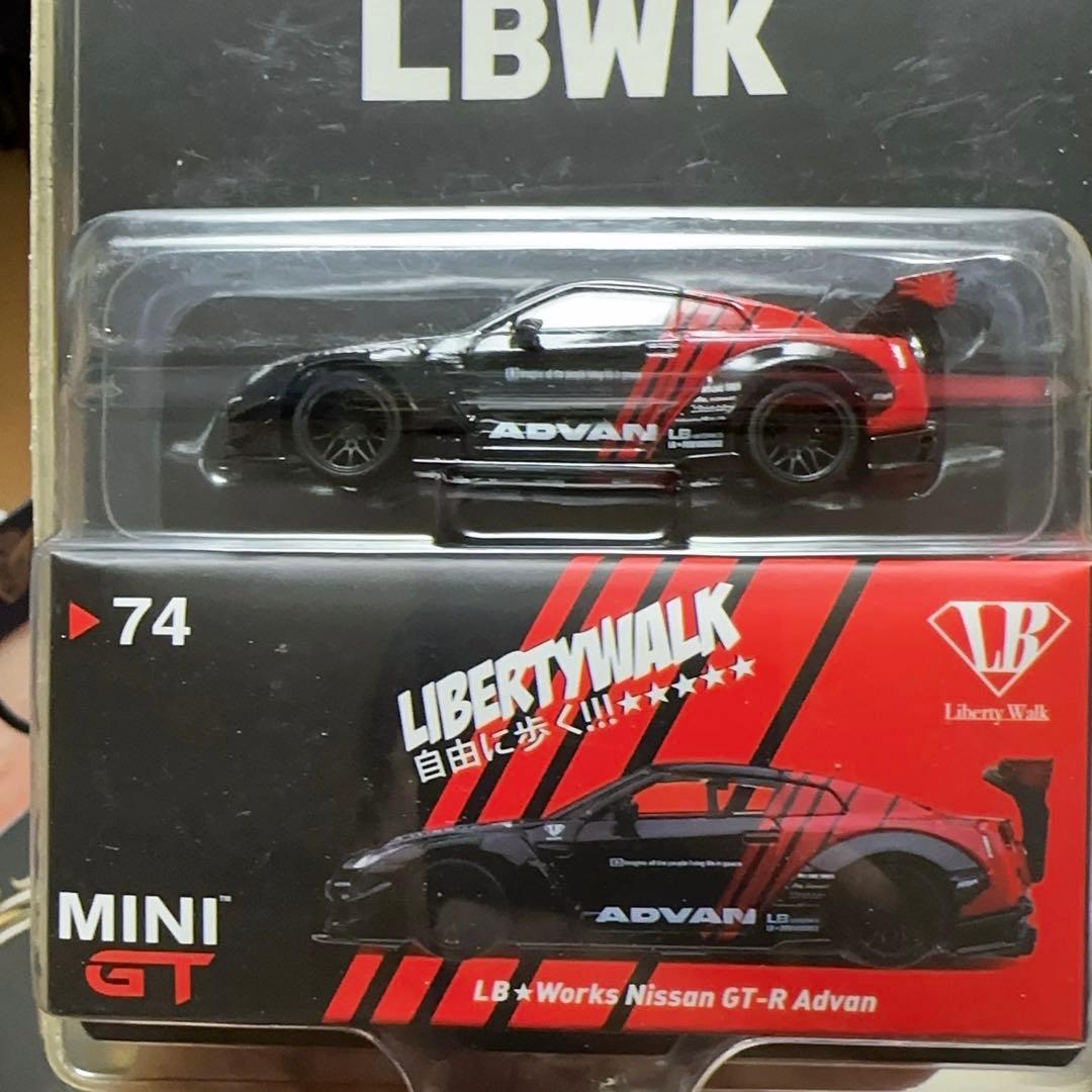 MINI GT LBWK R35 2台セットLB WORKS