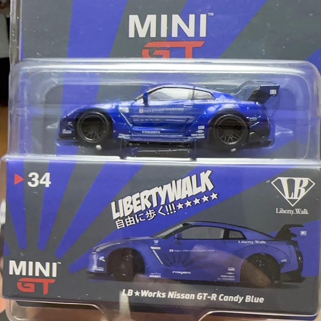 MINI GT LBWK R35 2台セットLB WORKS