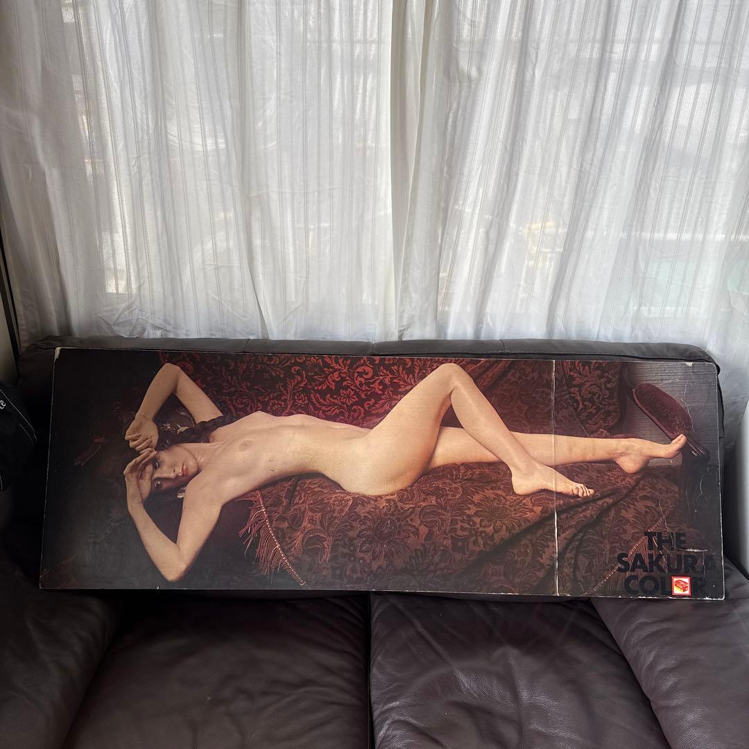 ＆】 昭和レトロ 宣伝 女性ヌードポスター セクシー 写真 非売品