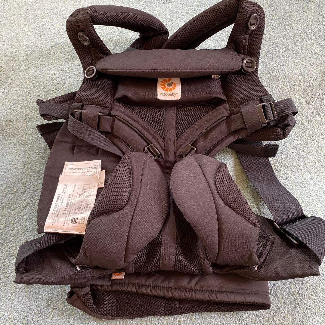 エルゴベビー ベビーキャリア OMNI360 クールエア ブラック