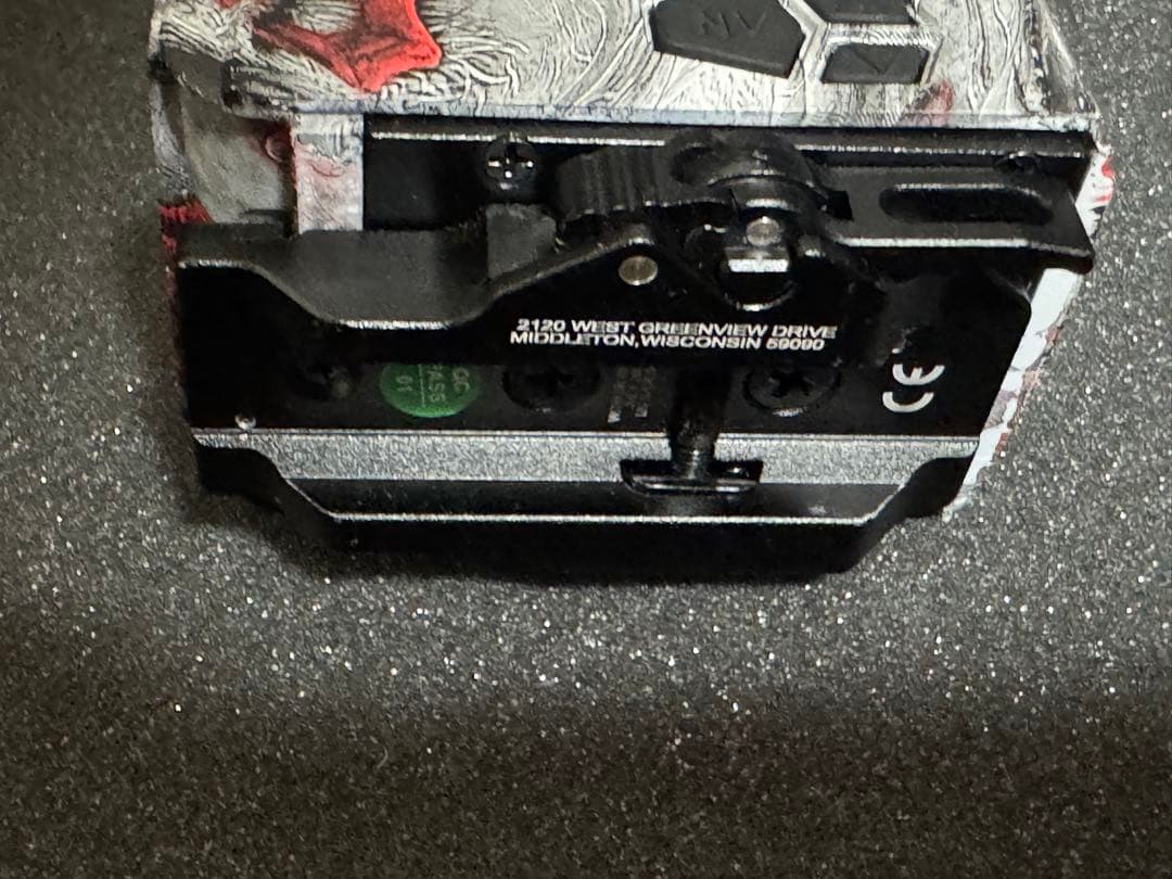 レッドドットサイト レッドスカル柄