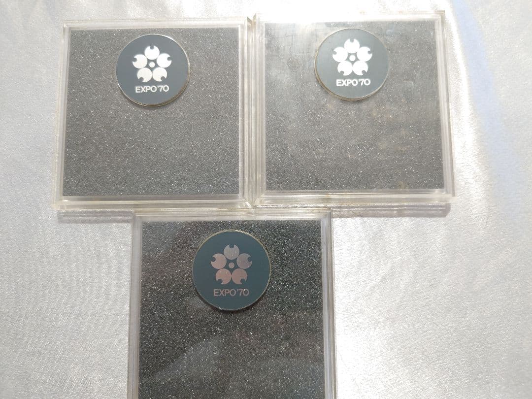 3枚　大阪　万国博覧会　EXPO　70 記念　銀メダル　シルバー925 造幣局