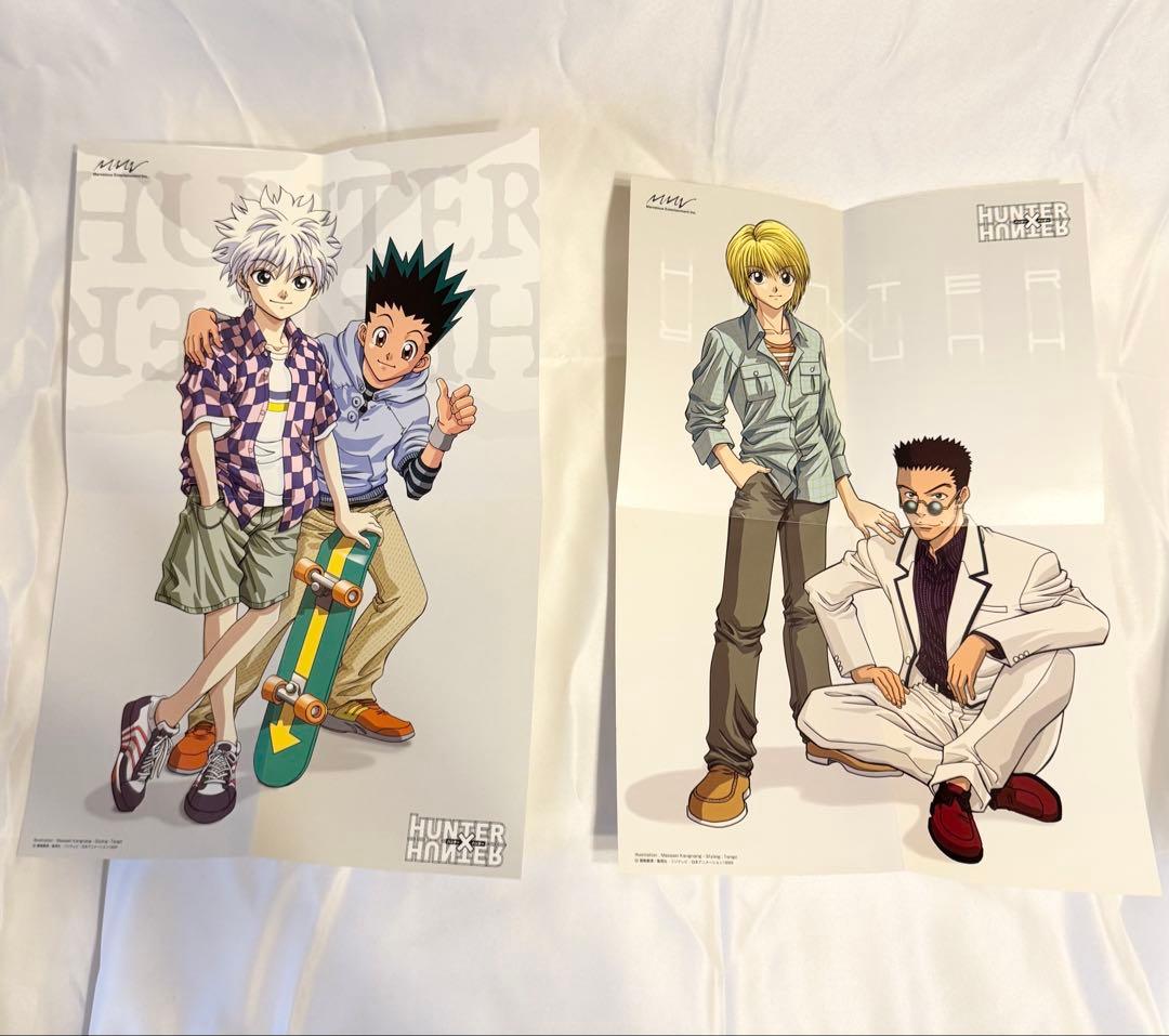HUNTER × HUNTER 旧アニメ DVD 特典 ポスター フルセット