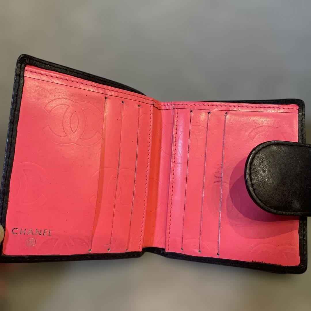ainomise様　シャネル CHANEL 二つ折り財布