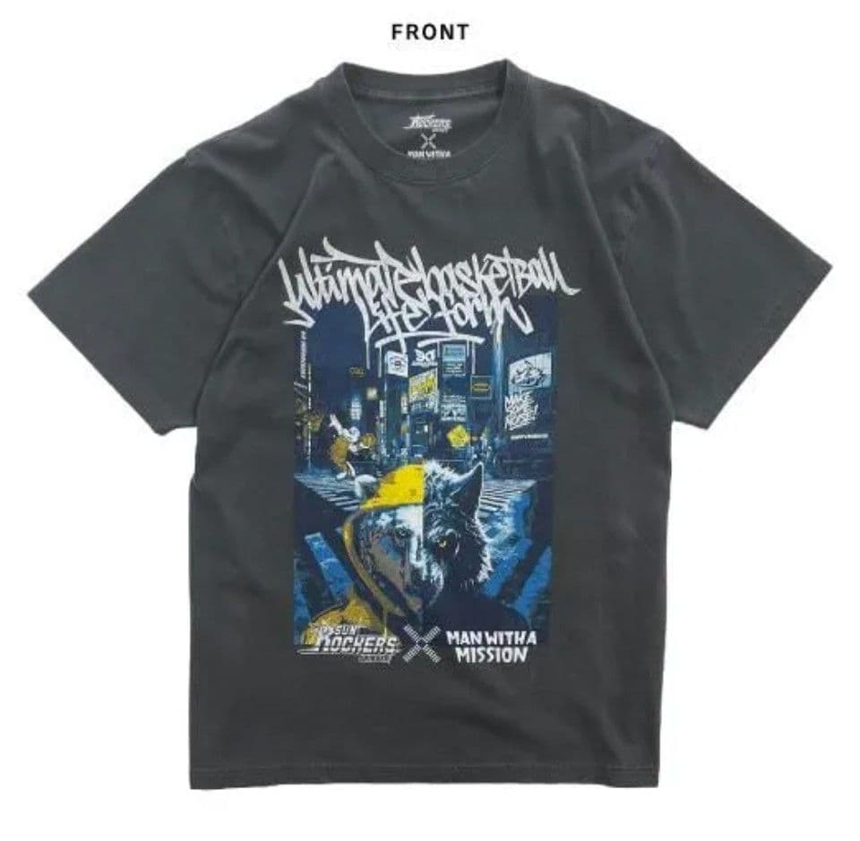 SUN ROCKERS × MAN WITH A MISSION Tシャツ XL