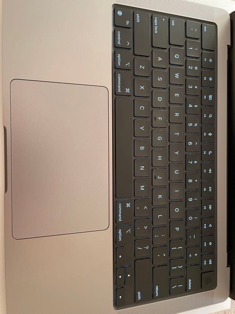 14インチMacBookM1pro 10CPU16GPU US keyboard