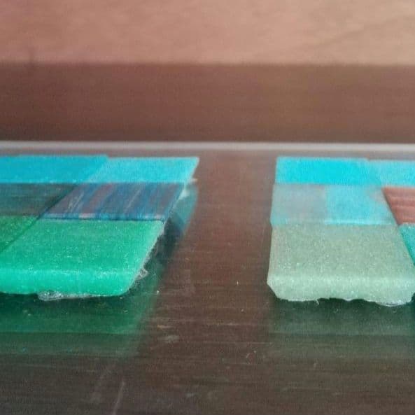 ベネチアンモザイクタイル　オブジェ④　壁面ディスプレイ　1980年代