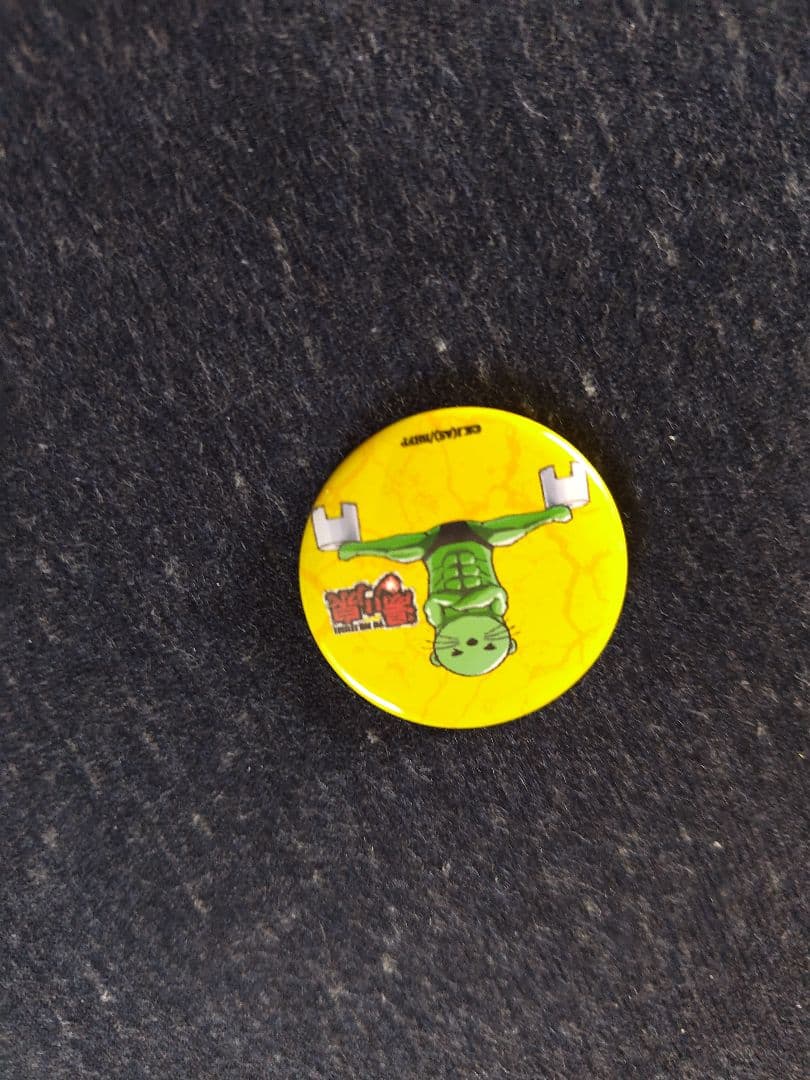 【激レア】範馬刃牙×草加健康センタービスケットオリバハット、シール、バッジセット